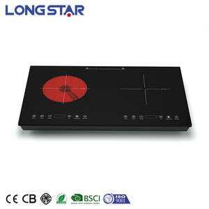 Cuisinière électrique à Double brûleur, 2 zones, cuisinière à Induction de 4400W, économie d'énergie, four à Induction - Product Image 2