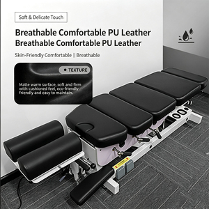 Table de chiropratique multi-sections à prix avantageux pour la manipulation vertébrale, idéale pour les cliniques de chiropratique et de physiothérapie - Product Image 3