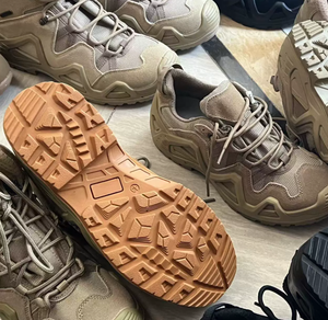 <span class=keywords><strong>Bottes</strong></span> tactiques <span class=keywords><strong>kaki</strong></span> d'été en promotion, <span class=keywords><strong>bottes</strong></span> de randonnée avec semelle antichoc, imperméables, vertes et noires, pour activités de plein air, pêche et chasse - Product Image 5