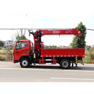 รถบรรทุกติดเครน Dongfeng Forica F6 4*2 พร้อมเครนบูมตรง Changxing 7 ตัน ประสิทธิภาพเสถียรและกำลังแรงเพียงพอ - Product Image 4
