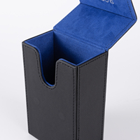 PU Tarot Carte Boîte De Rangement Portable En Cuir Jeu Poker Deck Tarot Carte Cas Cadre