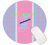Yüksek Kaliteli Mouse Pad Iota Phi Lambda Sorority Toptan Yuvarlaklık Rahat Özel Kauçuk Mouse Pad Ofis İçin