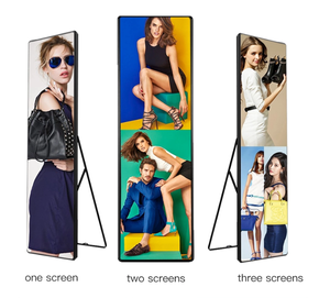 Banner de publicidad interior movible P2 Pantalla de visualización de póster LED digital de alto brillo - Product Image 4