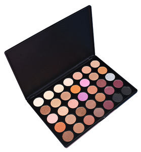 Nhãn hiệu riêng tùy chỉnh các tông cao sắc tố Matte Eye Shadow Palette làm cho thương hiệu của riêng bạn 35 màu sắc Eyeshadow Palette - Product Image 1