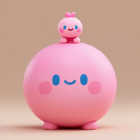 艺术玩具 PVC 乙烯基盲盒可动人偶奇幻办公室玩偶小摆件神秘盒子雕像定制品牌 7-12 岁男女通用