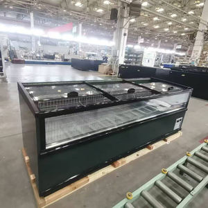 Congélateur coffre commercial <span class=keywords><strong>en</strong></span> îlot, à branchement direct, avec réfrigérant R290, éclairage LED, dégivrage automatique et refroidissement direct - Product Image 2