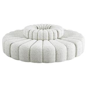 Sofá Modular Moderno de Tela, Forma Irregular de Guijarro, Otomana para Sala de Estar, Muebles Tapizados para Proyectos Hoteleros - Product Image 6