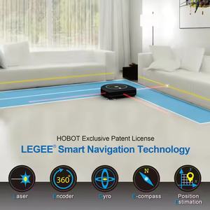 HOBOT LEGEE 688, aplicación <span class=keywords><strong>de</strong></span> teléfono inteligente, aspiradora robótica húmeda y seca, Robot para fregar, barrido con tanque <span class=keywords><strong>de</strong></span> agua <span class=keywords><strong>de</strong></span> carga automática Lidar - Product Image 6