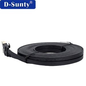 สายอีเธอร์เน็ตแบบแบน Cat8 ความเร็วสูง 40Gbps 2000MHz SFTP RJ45 สายแลน - Product Image 6