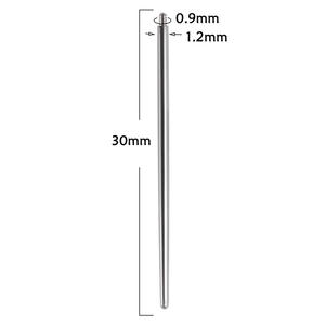<span class=keywords><strong>Tige</strong></span> de guidage Piercing 316 Acier inoxydable Goupille de guidage Lip Piercing Guide Rod Pin <span class=keywords><strong>Tige</strong></span> filetée interne Outil de perçage - Product Image 4