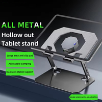 Portable grande surface creux Dissipation thermique réglable jeu de bureau ordinateur portable ordinateur portable tablette support de support