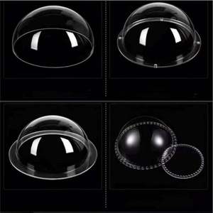 Custom AR Coated Optical Glass Dome Hemisphere Lens for <b>Security</b> <b>Camera</b> & Industrial Sensor - Product Image 4