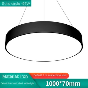 โคมไฟระย้า LED รูปวงกลมตกแต่งทันสมัยโคมไฟระย้า LED สำหรับร้านค้าอินเทอร์เน็ตคาเฟ่ห้องประชุม - Product Image 6