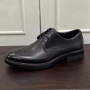 Zapatos Oxford Formales de Negocios para Hombre de Alta Calidad, con Punta Cerrada, de Cuero, Transpirables, con Cordones, Hechos a Mano, Casuales, Siempre a la Moda - Product Image 6