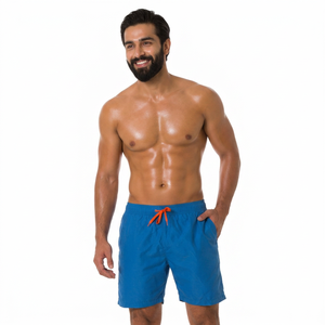 Custom Breathable Drawstring Sports Shorts Anti-wrinkle Men Beach ShortsDDP shipping - Product Image 1