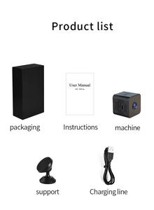 ミニX1スマートIPカメラ 1080P解像度 WiFiワイヤレス屋内ホームセキュリティポータブルスポーツカメラ ビデオ動体検知 OEM/ODM - Product Image 6