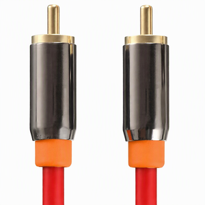 Câble audio numérique <span class=keywords><strong>coaxial</strong></span> professionnel FosPower tressé avec connecteurs plaqué<span class=keywords><strong>s</strong></span> or 24 carats] RCA <span class=keywords><strong>S</strong></span>/<span class=keywords><strong>PDIF</strong></span> Premium Mâle-Mâle - Product Image 3