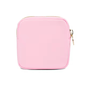 Pochette à cosmétiques personnalisée en nylon imperméable avec fermeture éclair, multi-couleurs, pour pinceaux de maquillage - Product Image 4