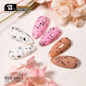 جل للأظافر من Bozlin, جل للأظافر بتصميم شفاف على شكل بيضة مضاد للأشعة فوق البنفسجية ، كل الأغراض مع جل ملون بملصق خاص ، جل صحي صحي للأظافر - Product Image 5