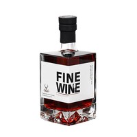 Bouteille à liqueur carrée haut de gamme de 500 ml, vide, pour mariage, banquet, ou pour le brassage maison, avec couvercle en cristal scellé, sérigraphiée, pour le décanter de Baijiu