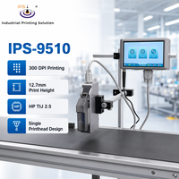 Imprimante à jet d'encre thermique HP TIJ 2.5 IPS-9510 300 DPI 12,7 mm pour le codage de date, de code-barres et de numéros
