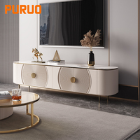 PURUO table de console de luxe en métal, coin salle à manger en bois mdf, couloir d'entrée en verre en acier inoxydable