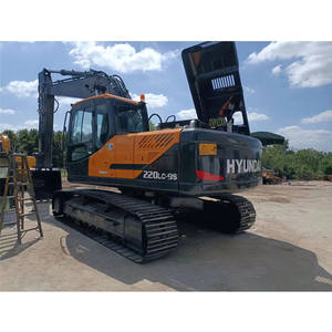 Excavadora de Orugas Usada Hyundai R220LC-9S HX220L R215LC-9S de 20 Toneladas con Motor Cummins, Bomba y Componentes Principales del Motor de Segunda Mano - Product Image 1