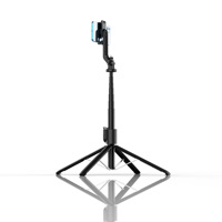 P185 Heiß begehrter ausziehbarer Mini-Selfie-Stick-Dreifuß mit kabelloser Fernbedienung und Klappfunktion für Mobiltelefone oder Kameras