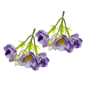 Guirnalda de Flores Artificiales de Jazmín con Múltiples Cabezas Pequeñas para Horquillas, Accesorios de Guirnaldas, Atrezzo Fotográfico, Decoración de Ventanas - Product Image 5