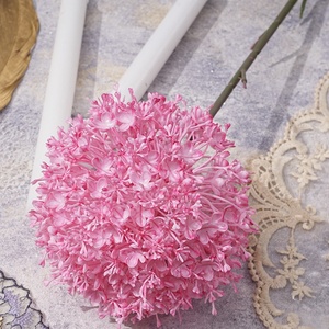 Boule de chrysanthème en plastique faite à la main J154, <span class=keywords><strong>d</strong></span>écoration <span class=keywords><strong>d</strong></span>'Halloween, fleurs artificielles en forme <span class=keywords><strong>d</strong></span>'<span class=keywords><strong>oignon</strong></span> pour la <span class=keywords><strong>d</strong></span>écoration de mariage et de fête - Product Image 5