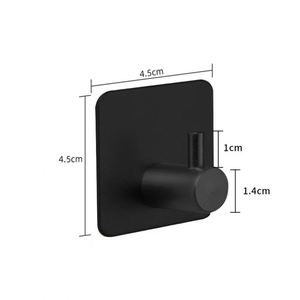 Heavy Duty Hangers <b>Hooks</b> Wall Organisation Strong Stainless Steel Home Use Door Coat Self <b>Adhesive</b> Wall <b>Hook</b> for Wall Hanging - Product Image 6