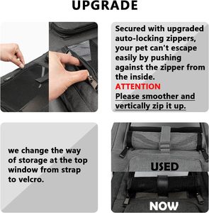 Portador de muestras gratis para perros pequeños, transportador de gatos suave, transportador de mascotas grande plegable para viajar en interiores y exteriores - Product Image 6