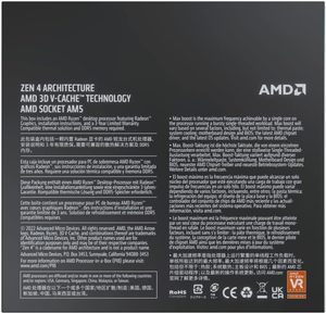 AMD para <span class=keywords><strong>Ryzen</strong></span> 7 7800X3D 8-Core 16-Thread Procesador de escritorio Nuevo producto - Product Image 2