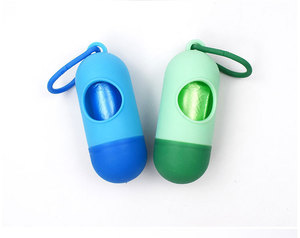Sacs à déjections canines biodégradables anti-fuites de couleur unie, sacs poubelles pour animaux de compagnie extra grands, fournitures pour animaux de compagnie - Product Image 5
