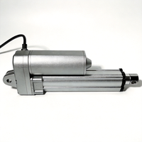 Moteur à courant continu 12V, contrôleur de course de 100 mm, tige télescopique robuste de 500N, actionneur linéaire électrique, étanche IP65, ROHS