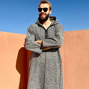 Djellaba Caftan Marocain Traditionnel pour Homme en Polyester Durable - Product Image 5