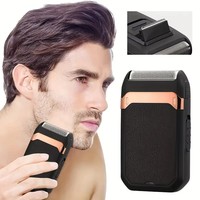 Rasoir électrique professionnel, tondeuse à barbe, rasoir de barbier, sans fil, rechargeable par USB, étanche IPX5, pour usage domestique et en camping-car