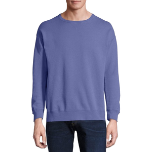 Sudadera con Capucha de Alta Calidad OEM, Estilo Holgado, Estampada, de Felpa, Cuello Redondo, Blanca, Personalizada para Hombre, Otoño, Venta al Por Mayor - Product Image 1