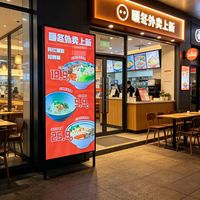 Boîte à lumière LED d'intérieur, panneau de menu en acrylique, support mural, cadre de signalisation publicitaire rectangulaire pour restaurant, café