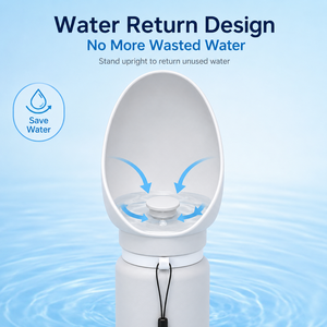 Bouteille d'eau pliable pour <span class=keywords><strong>chien</strong></span>, design peu encombrant, silicone de qualité alimentaire, sans BPA, étanche, pour voyages en extérieur - Product Image 5