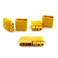 Connecteur Amass XT60 2+4 6 broches avec broche de signal |   Adaptateur de prise mâle/femelle XT60(2+4)-M/F pour drone RC