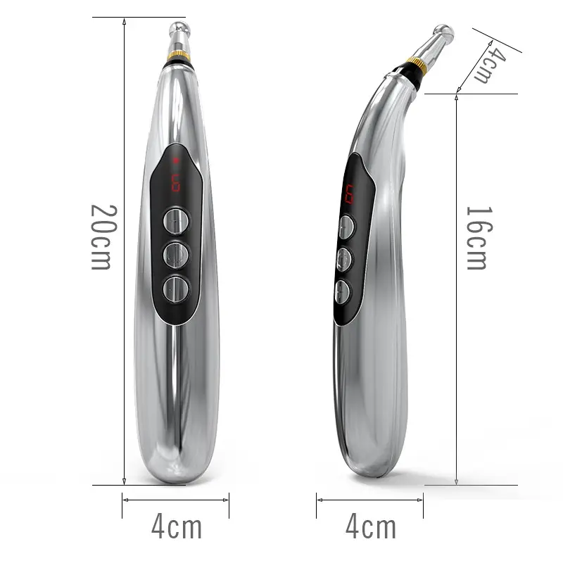 Pena Terapi Penghilang Nyeri Elektrik, Pena Terapi Elektrik Meridian, Alat Pijat Akupuntur Elektronik, Pemijat Kaki Punggung, Kepala Tubuh