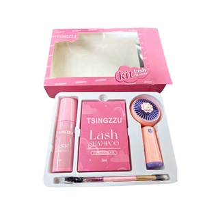 Outils de maquillage sans stimulation, shampoing mousse pour extensions de cils 60 ml, colle pour faux cils, accessoires, mousse nettoyante pour cils - Product Image 1