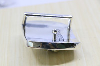 Boucle de ceinture en argent sterling personnalisé, boucle de perles cinq étoiles, plaque de nom occidental, le plus populaire l'intérieur de 40mm, 2021 pièces