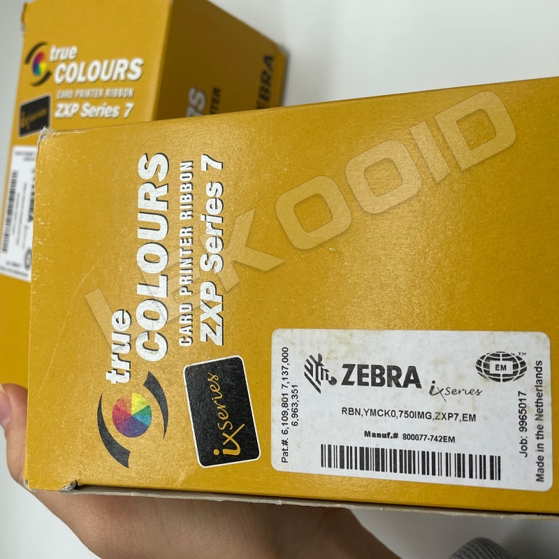 Amazon.com: Zebra Color Ribbon YMCKO - Printer Ribbons