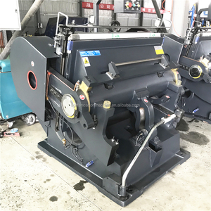 Handmatige Vouw-En Matrijzen Snijmachine Kartonnen Stansmachine Voor Het Maken Van Pizzadoos Van Golfplaten - Product Image 3