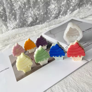 J6-129 bricolage gâteau décoratif <span class=keywords><strong>chocolat</strong></span> Silicone <span class=keywords><strong>moule</strong></span> doux cône crème glacée Silicone <span class=keywords><strong>moule</strong></span> crème glacée bougie <span class=keywords><strong>moule</strong></span> - Product Image 3