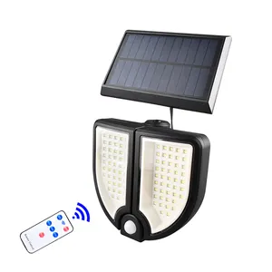 Easy Power DT-L2028S 90 led solar wall lights outdoor garden human body induction wall lamp Water Resistant and Heat Resistant