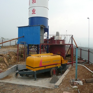 Easy to Operate Mobile Concrete Pump Lightweight Compact 30M3/H Concrete Pump for Remote Sites - Product Image 1