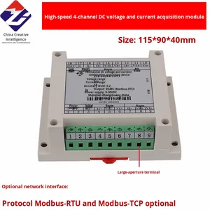 4-वे एसी/डीसी सार्वभौमिक वोल्टेज वर्तमान एनालॉग आइसोलेशन मॉड्यूल अधिग्रहण मॉड्यूल हाई-स्पीड आरs485 मॉडबस-टcp ZH-44044-14N बिजली - Product Image 3